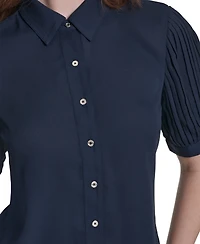 Tommy Hilfiger Women's Collared Top
