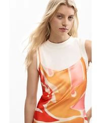 Desigual Women's 2-in-1 dress with straps