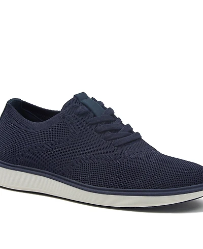 Lands' End Men's Knit Lace Up Derby Oxfords