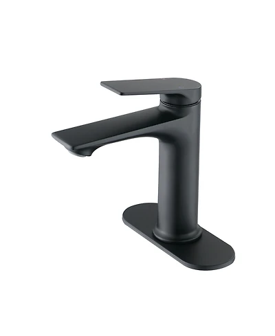 Busdays Single Hole Bathroom Sink Faucet Single Handle Stainless Steel Bathroom Faucet