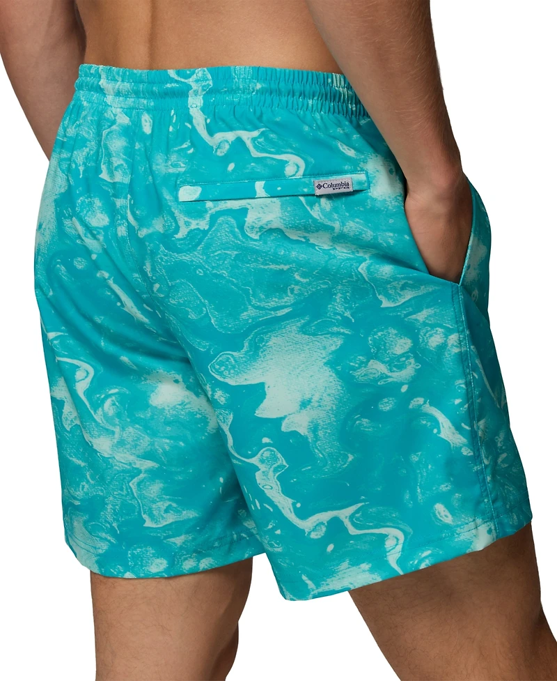 Columbia Men's Pfg Rambler Printed Water Short