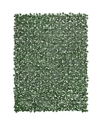 Sugift Ivy Privacy Fence, 96 x 72 in, Artificial Green Wall, Faux Hedges for Garden and Patio