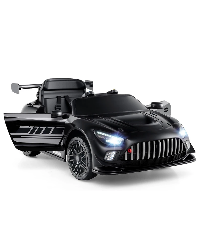 Slickblue 12V GT3 Licensed Ride-On Car for Kids with Adjustable Speed