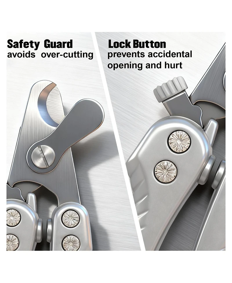 Aronkl Dog Nail Clippers For All Pets Heavy Duty Sharp With File Safe Trimming