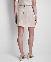 Dkny Women's Straight-Fit Mini Skirt