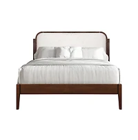 New Classic Furniture Hawthorne Wood Queen Platform Bed