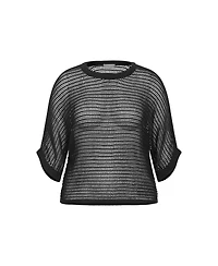 City Chic Women's Crochet Knit Resort Top