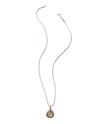 Uncommon Goods Bismuth Necklace Copper Plated Brass Bail