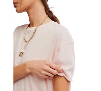 Free People Women's Nina Cotton T-Shirt