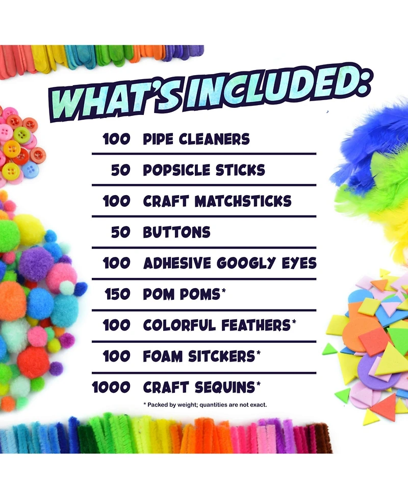 Gnuadz Arts & Crafts Supplies Kit Materials Set