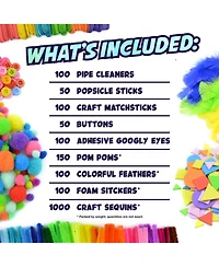 Gnuadz Arts & Crafts Supplies Kit Materials Set