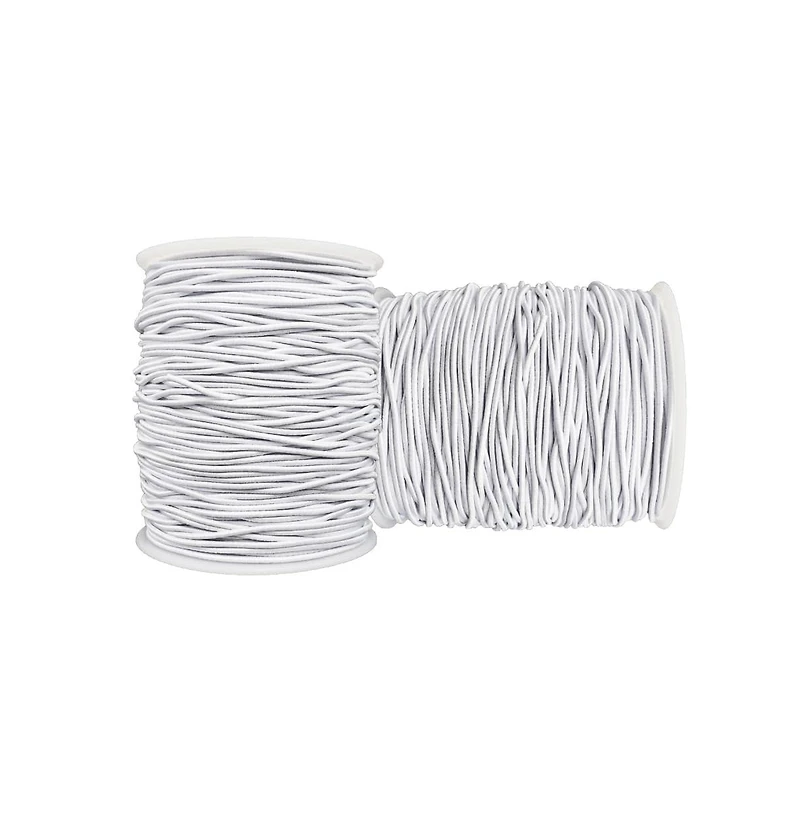 Gnuadz Stretchy String Elastic Cord for Bracelets Necklaces Beading 2 Rolls