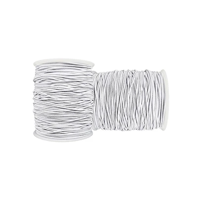 Gnuadz Stretchy String Elastic Cord for Bracelets Necklaces Beading 2 Rolls