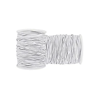 Gnuadz Stretchy String Elastic Cord for Bracelets Necklaces Beading 2 Rolls