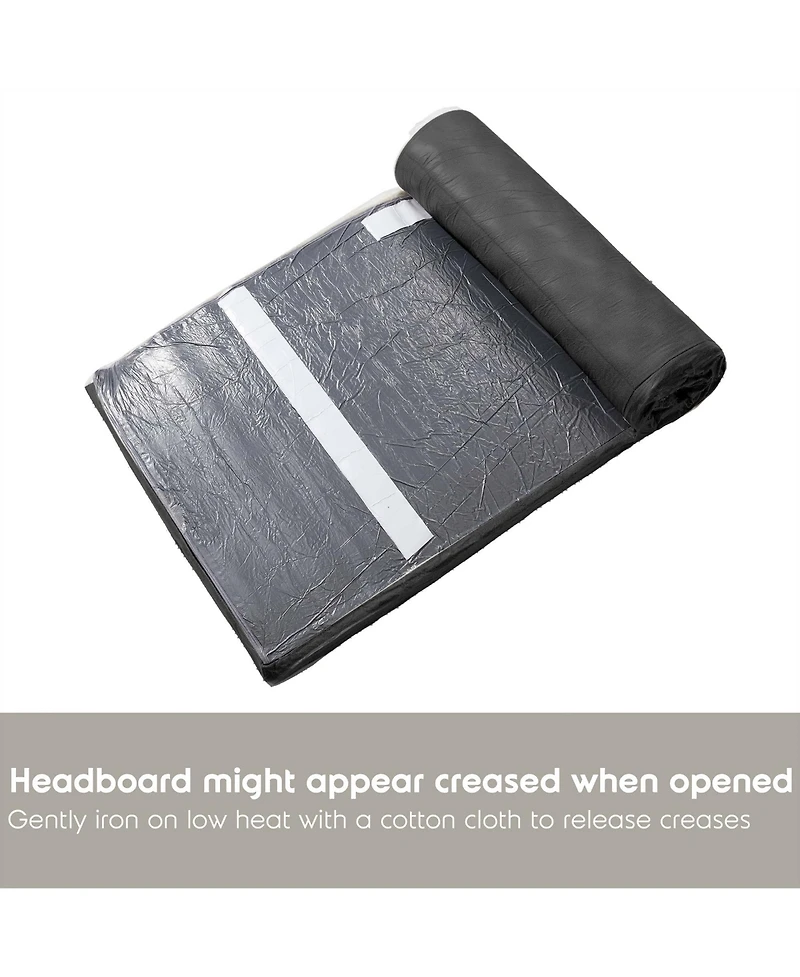 Wall Mounted Easy Assemble Channel Stitched Floating Headboard