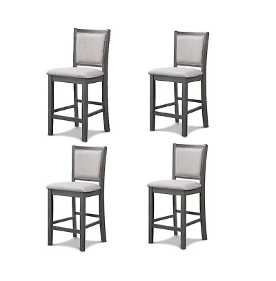 New Classic Furniture Amy Wood Counter Chair (Set of 4)