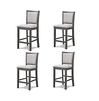 New Classic Furniture Amy Wood Counter Chair (Set of 4)