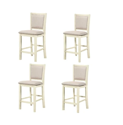 New Classic Furniture Amy Wood Counter Chair (Set of 4)
