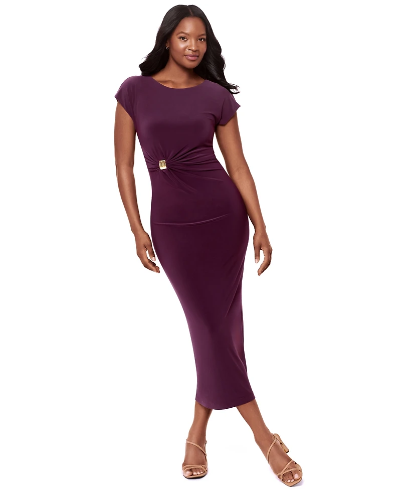 Body by Miraclesuit Women's Pull-On Round Neck Dress