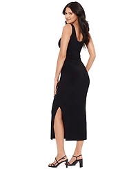 Body by Miraclesuit Women's Asymmetrical Neck Sleeveless Dress