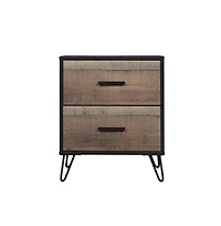 New Classic Furniture Elk River Nightstand- Rustic