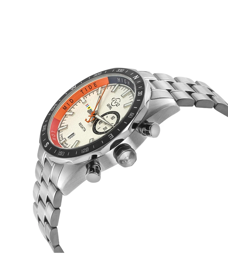 GV2 by Gevril Men's Regatta Swiss Quartz Bracelet Watch