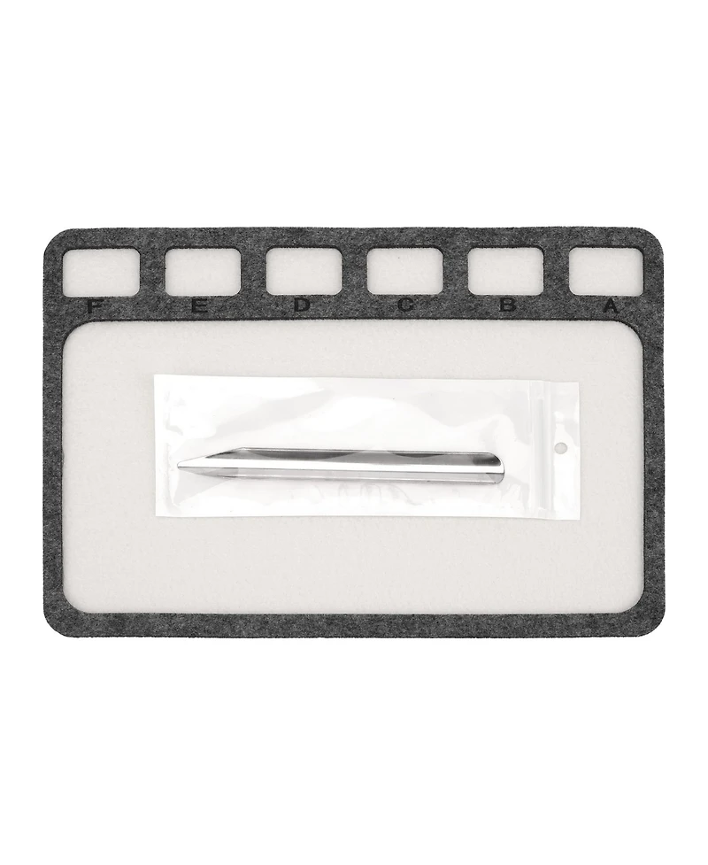 Gnuadz 2 Set Bead Mats Scoop Board Six Grids Beading Trays Diy