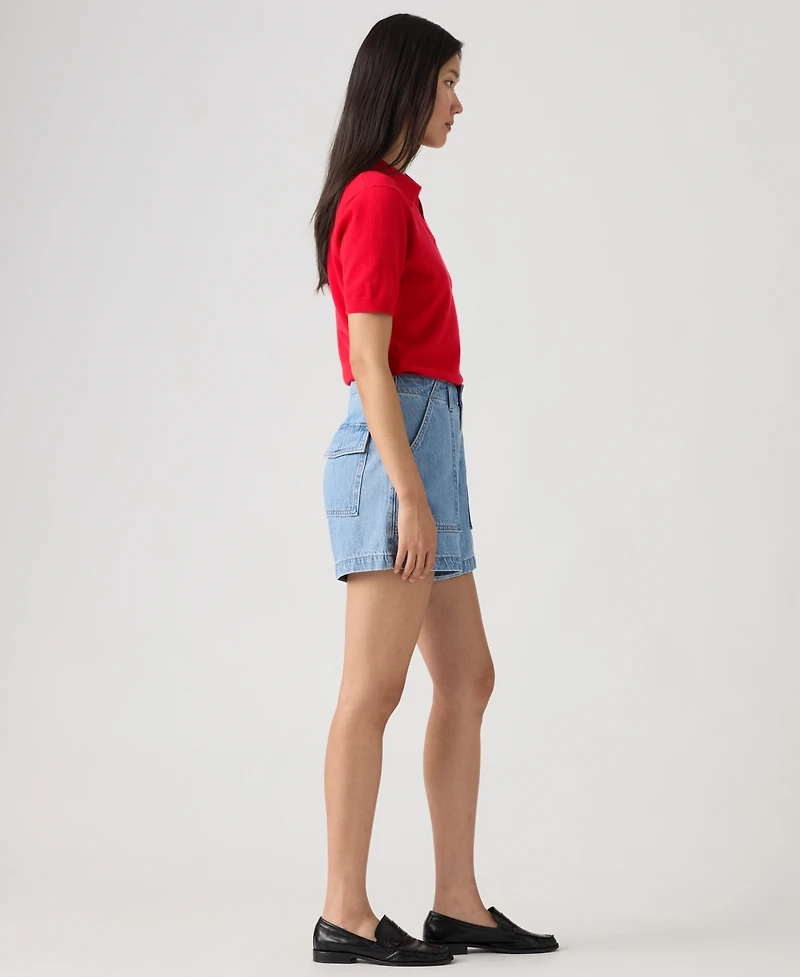 Levi's Women's Cinch Utility Mid-Rise Shorts