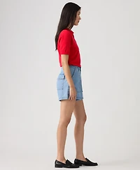 Levi's Women's Cinch Utility Mid-Rise Shorts