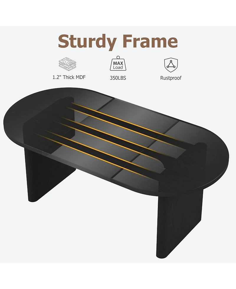 gaomon Dining Table for 4-6 People, Circle Kitchen Table with Cross Base, Farmhouse Wood Dinner Table for Apartment