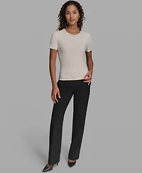 Karl Lagerfeld Paris Women's Crew Neck Sweater