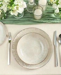 Christian Siriano Onyx -Pc. Dinnerware Set