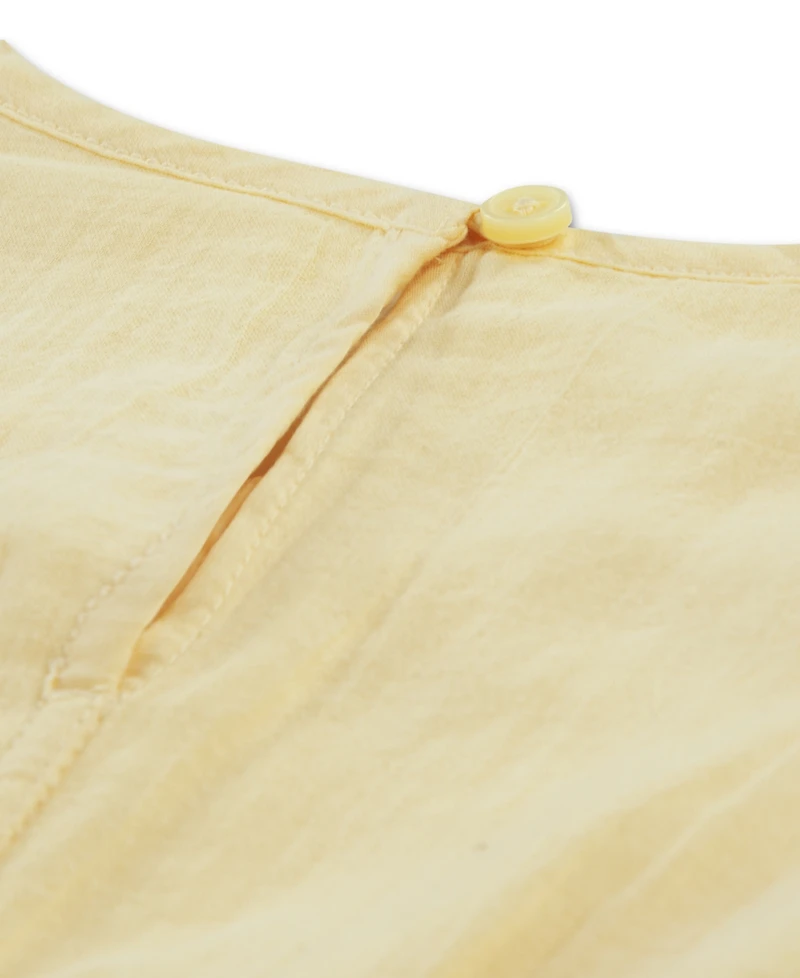 abercrombie kids Girls' Flutter Sleeve Eyelet Romper