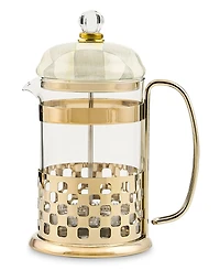 MacKenzie-Childs Sterling Check French Press
