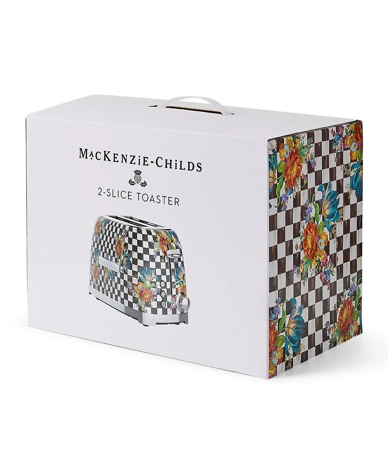 MacKenzie-Childs Courtly Flower Market 2-Slice Toaster