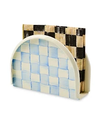 MacKenzie-Childs Check Napkin Holder