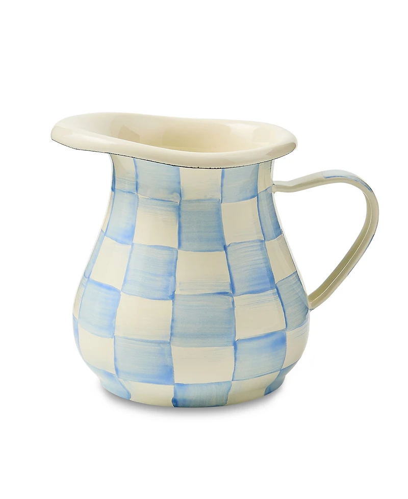 MacKenzie-Childs Sky Check Creamer