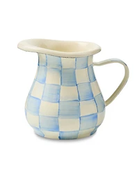 MacKenzie-Childs Sky Check Creamer