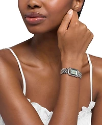 Michael Kors Women's Essex Quartz Three-Hand Silver Stainless Steel Watch 27mm