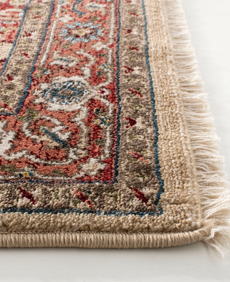 Lauren Ralph Lauren Quentin LRL1298C Red and Beige 10' X 13' Area Rug