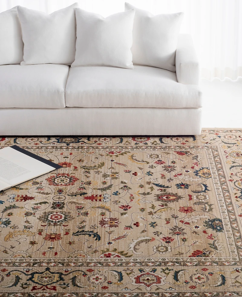 Lauren Ralph Lauren Tristan LRL1299E Beige and Multi 10' X 13' Area Rug