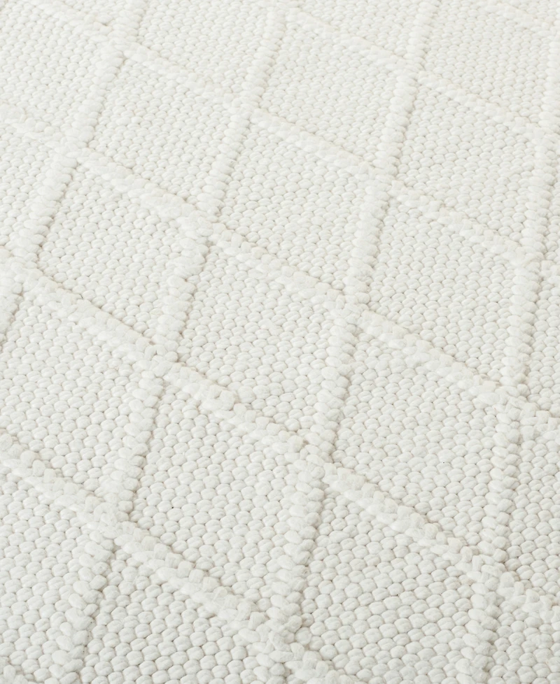 Lauren Ralph Lauren Millie LRL6310A Ivory and Ivory 2'3" X 8' Runner Area Rug