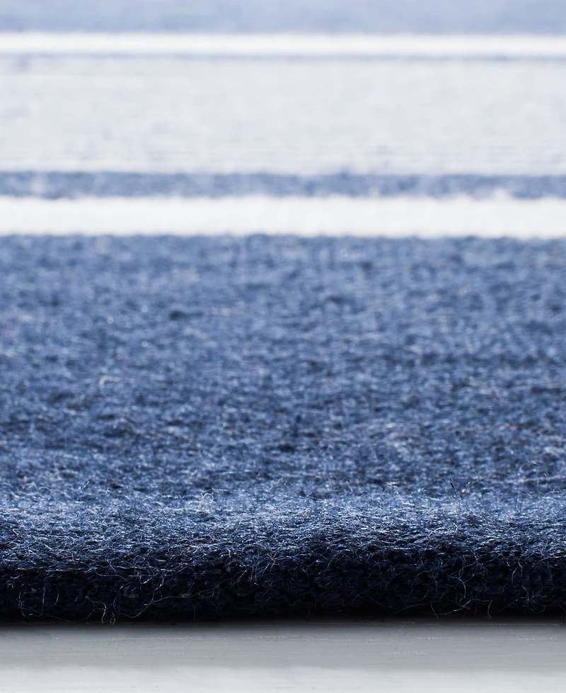 Lauren Ralph Lauren Hanover Stripe LRL2461A Navy Outdoor Area Rug Collection