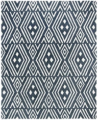 Lauren Ralph Lauren Imani Geometric LRL6609N Slate 8' X 10' Area Rug