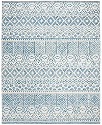 Lauren Ralph Lauren Theresa LRL6650A Ivory and Blue 8' X 10' Area Rug