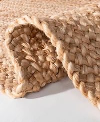 Lauren Ralph Lauren Carena Weave LRL7305B Straw 4' X 6' Area Rug