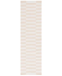Lauren Ralph Lauren Ludlow Stripe LRL7350D Alabaster 2'3" X 8' Runner Area Rug