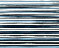 Lauren Ralph Lauren Leopold Stripe LRL2462B White and French Blue 5' X 8' Outdoor Area Rug