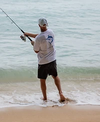 Quiksilver Waterman Men's Short-Sleeve Angler T-Shirt