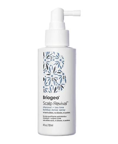 Briogeo Scalp Revival Charcoal + Tea Tree Buildup Detox Spray, 4 oz.